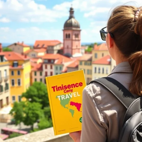 Using a travel guide to plan a trip