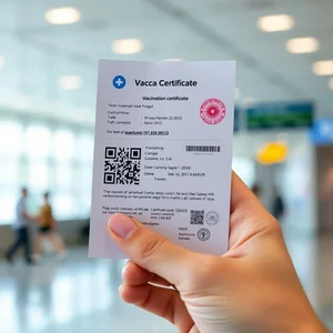 Comprendre et Utiliser le Groupe Nominal : A Vaccination Certificate
