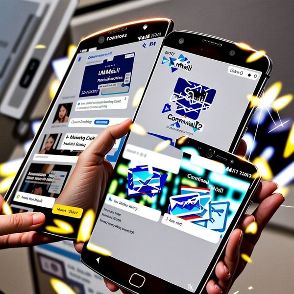 Un esempio di a booking confirmation su uno smartphone.