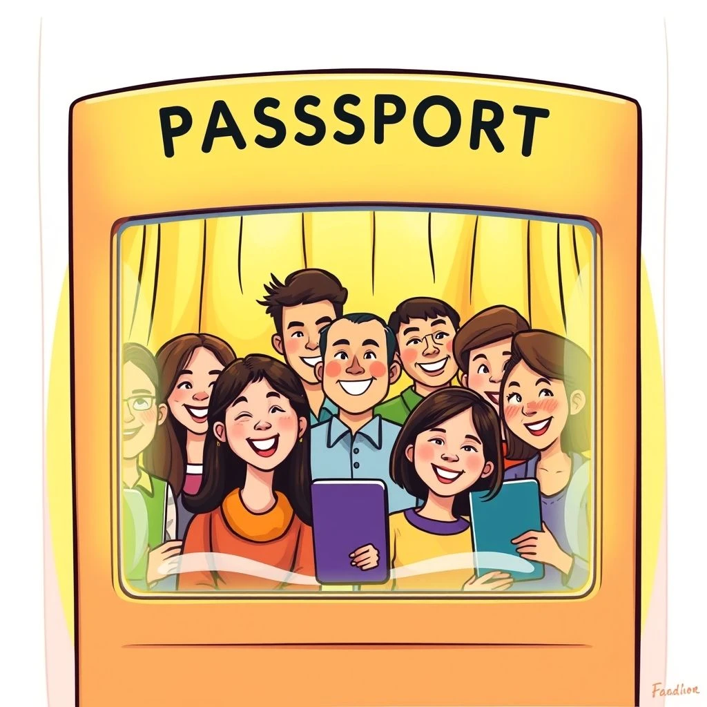 英語の名詞句「a passport photo」の徹底理解：意味、文法、練習問題
