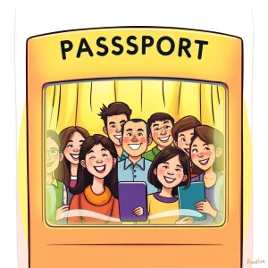 英語の名詞句「a passport photo」の徹底理解：意味、文法、練習問題