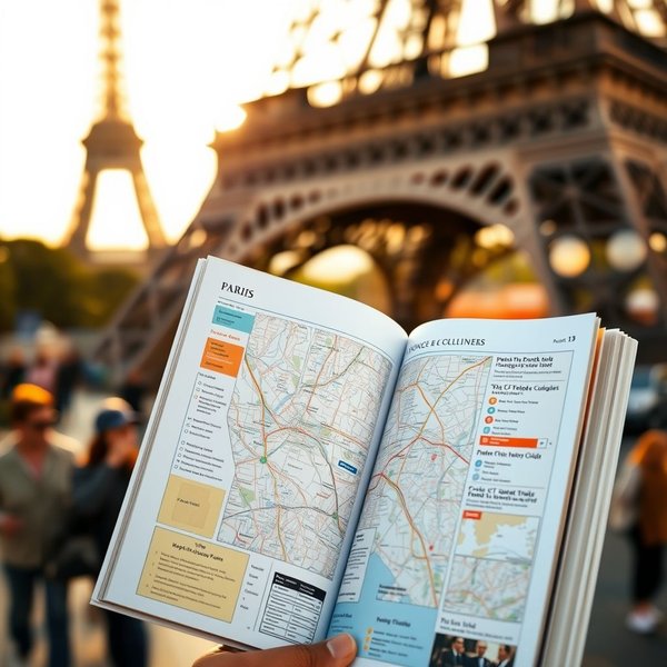 Usando a travel guide para planejar uma viagem