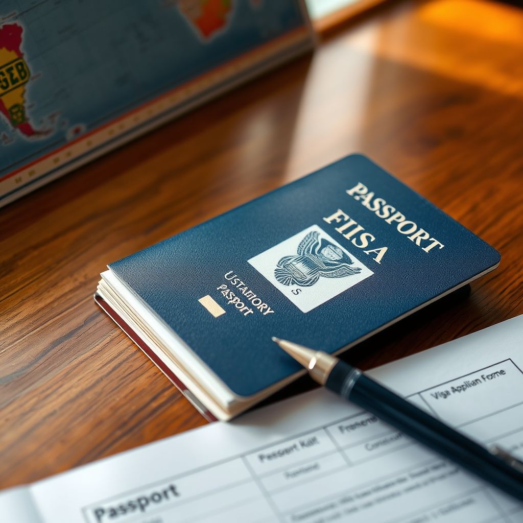 Hiểu và Sử dụng Cụm Danh Từ: a visa application