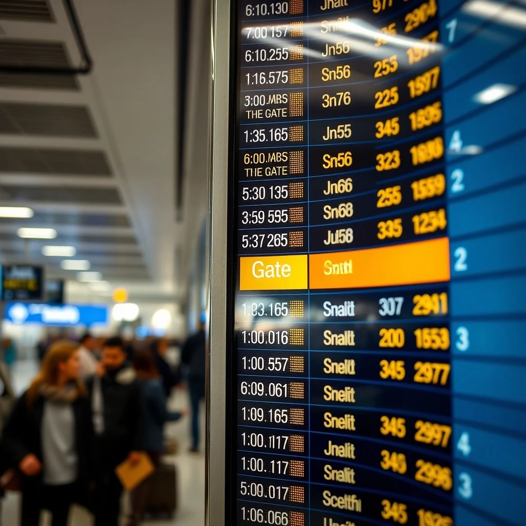 Hiểu và Sử dụng Cụm Danh Từ 'the gate number' trong Tiếng Anh