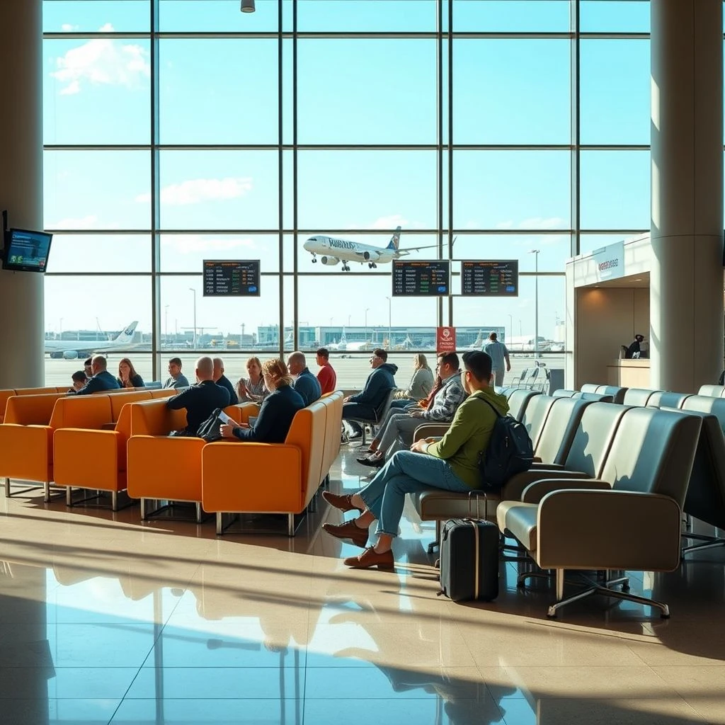 Hiểu và Sử dụng Cụm Danh Từ Tiếng Anh: the departure lounge
