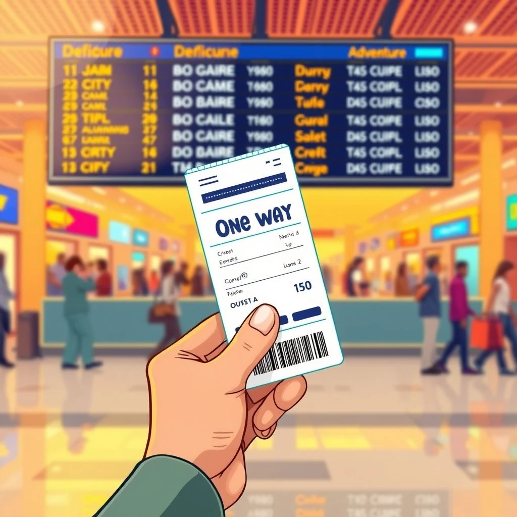 理解和使用名词短语：学会使用 a one-way ticket 短语