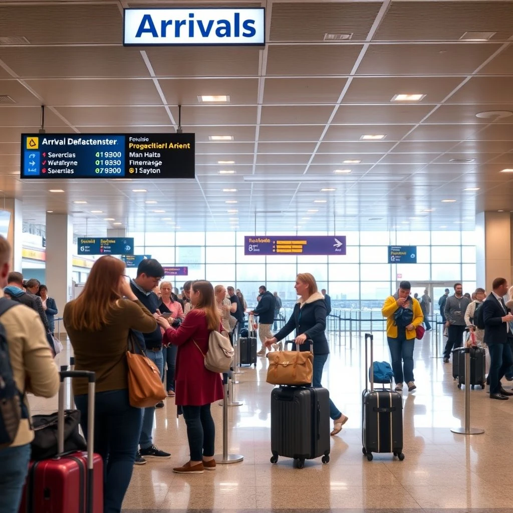 理解与使用名词短语：the arrival hall 实用指南