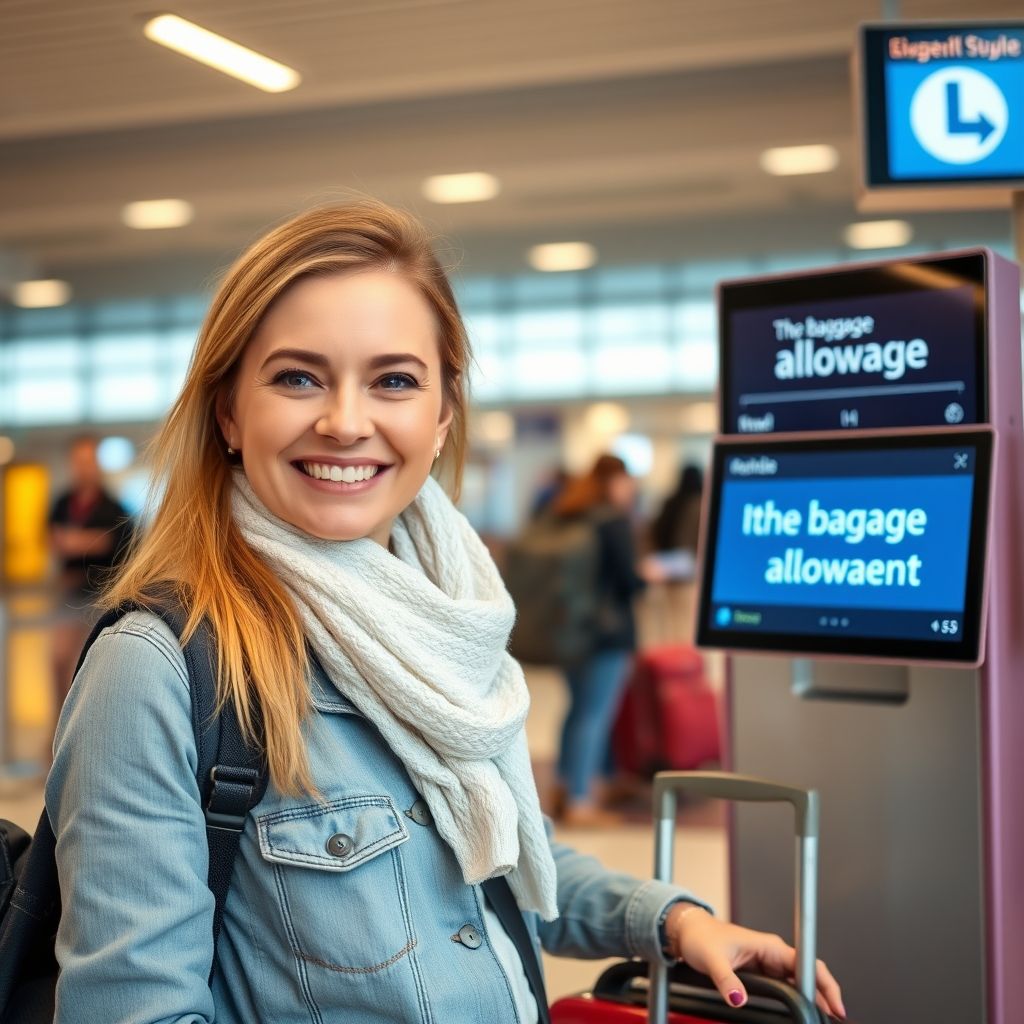 理解与使用名词短语: the baggage allowance 旅行实用指南