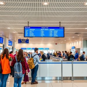 理解与运用名词短语：the check-in counter 使用指南