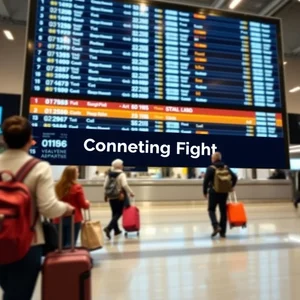 名詞句「a connecting flight」の理解と使い方：旅行英語をマスター
