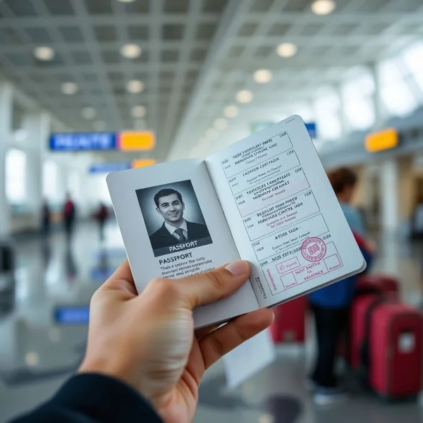 Image of a valid passport