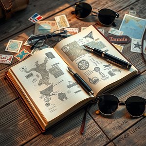 Memahami dan Menggunakan Frasa 'a travel diary' dalam Bahasa Inggris