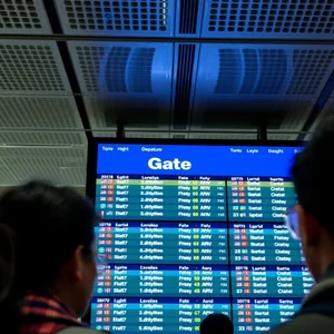 名詞句「the gate number」の理解と使い方：空港で役立つ英語フレーズ