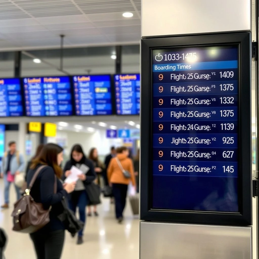 Understanding and Using the Noun Phrase: The Boarding Time