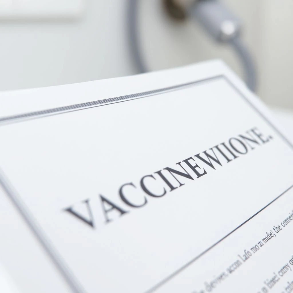 Understanding and Using: A Vaccination Certificate