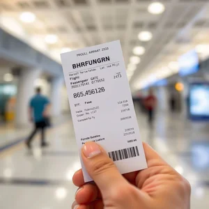 Verstehen und Verwenden: Substantivphrase a boarding pass auf Deutsch