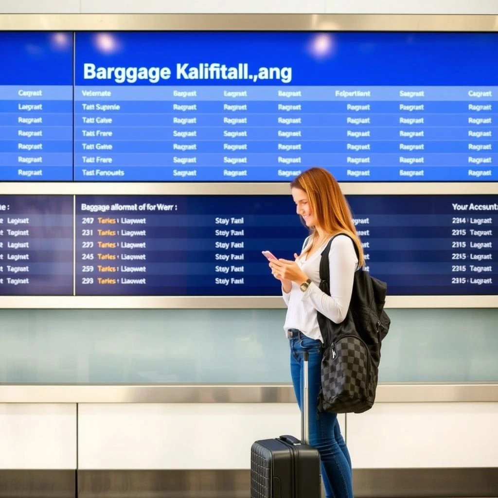 Verstehen und Verwenden: Die Substantivphrase 'the baggage allowance'