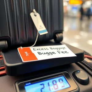 Verstehen und Verwenden der Nominalphrase excess baggage fee