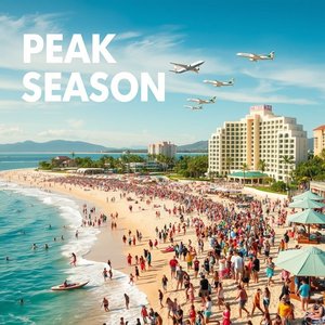 فهم واستخدام العبارة الاسمية الإنجليزية: peak season