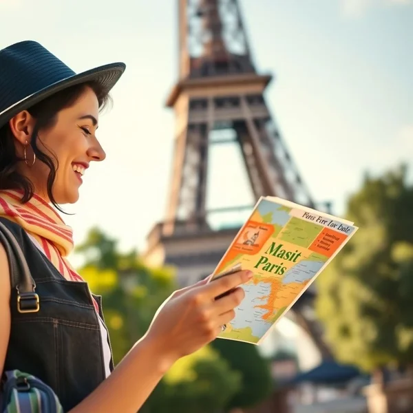 Using a travel guide to plan a trip