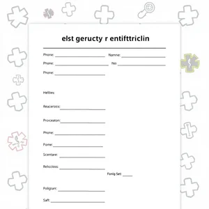 فهم واستخدام عبارة الاسم: emergency contact information