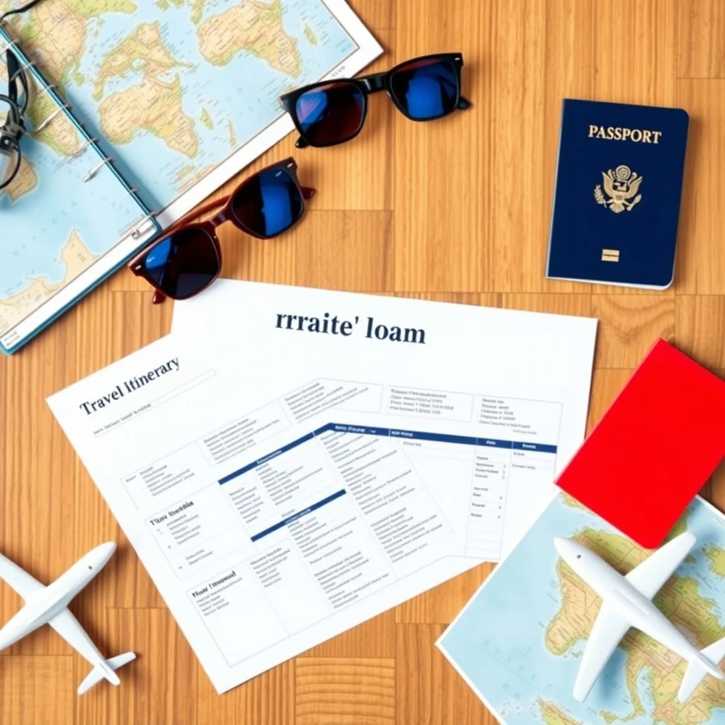 การเข้าใจและการใช้วลีคำนาม: a travel itinerary