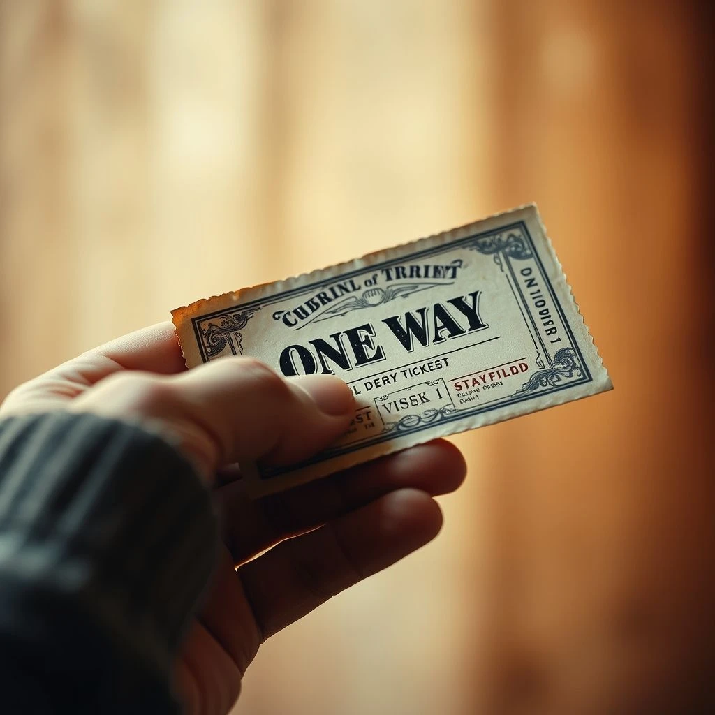 เข้าใจและใช้วลี a one-way ticket: คู่มือฉบับสมบูรณ์