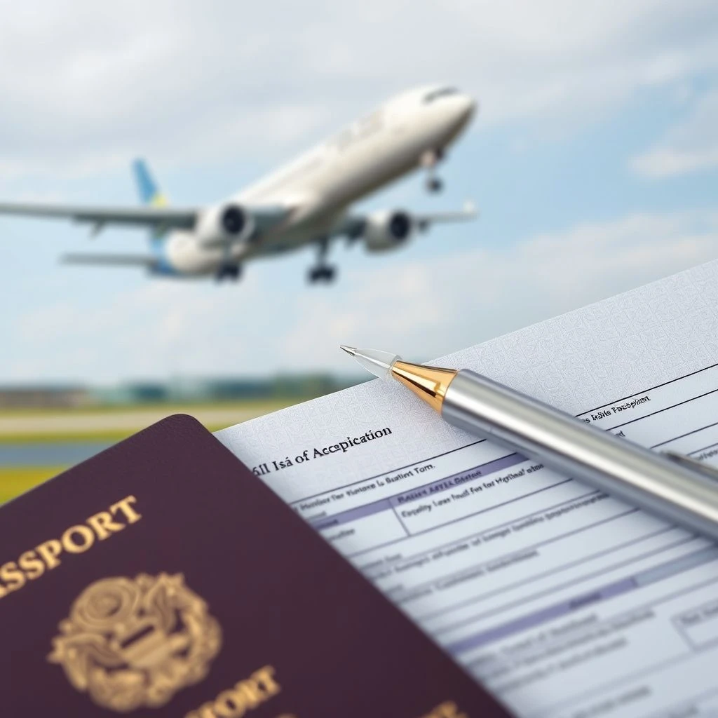 เข้าใจและการใช้วลีคำนาม a visa application เพื่อการสื่อสารที่ชัดเจน