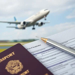 เข้าใจและการใช้วลีคำนาม a visa application เพื่อการสื่อสารที่ชัดเจน