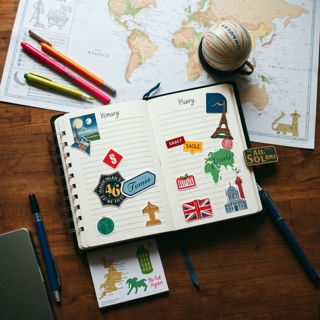 名詞句「a travel diary」を徹底解説：意味、使い方、間違いやすいポイント