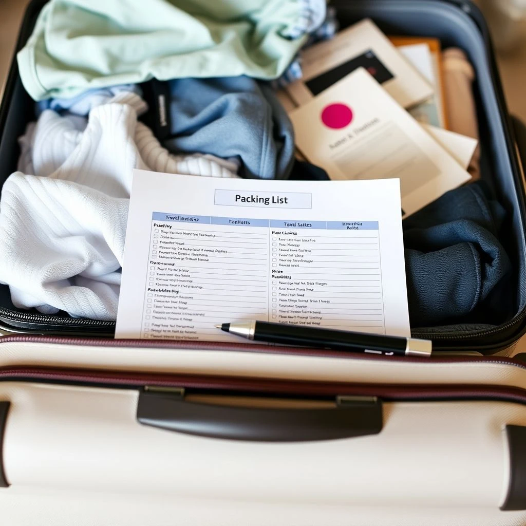 理解和使用名词短语 a packing list：实用指南