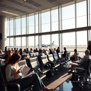 영어 명사구 the departure lounge 완벽 가이드: 의미, 활용, 주의사항
