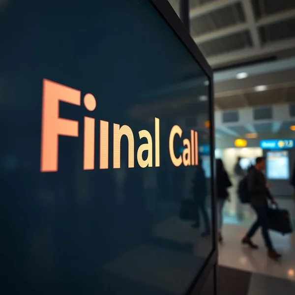 Understanding the English noun phrase a final call