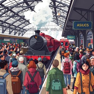 Frase Nominal em Inglês: Entendendo e Usando 'a train station'