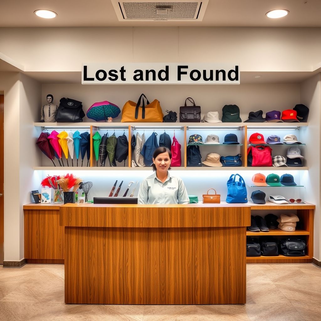 Compreendendo e Usando a Frase Nominal: the lost and found office