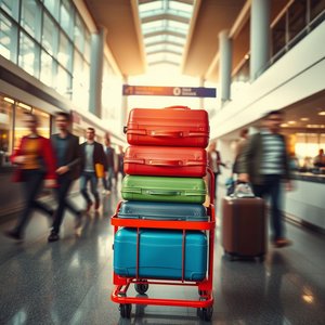 Comprender y Usar la Frase Nominal a Luggage Cart: Guía en Español