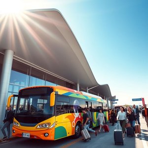 Guía para comprender y usar la frase nominal 'an airport shuttle'