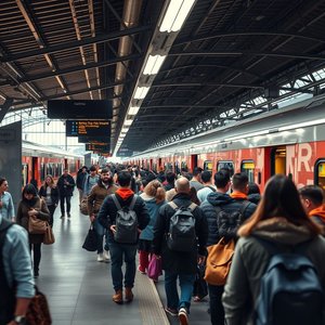 Guida all'uso di 'a train station': significato, frasi ed esercizi
