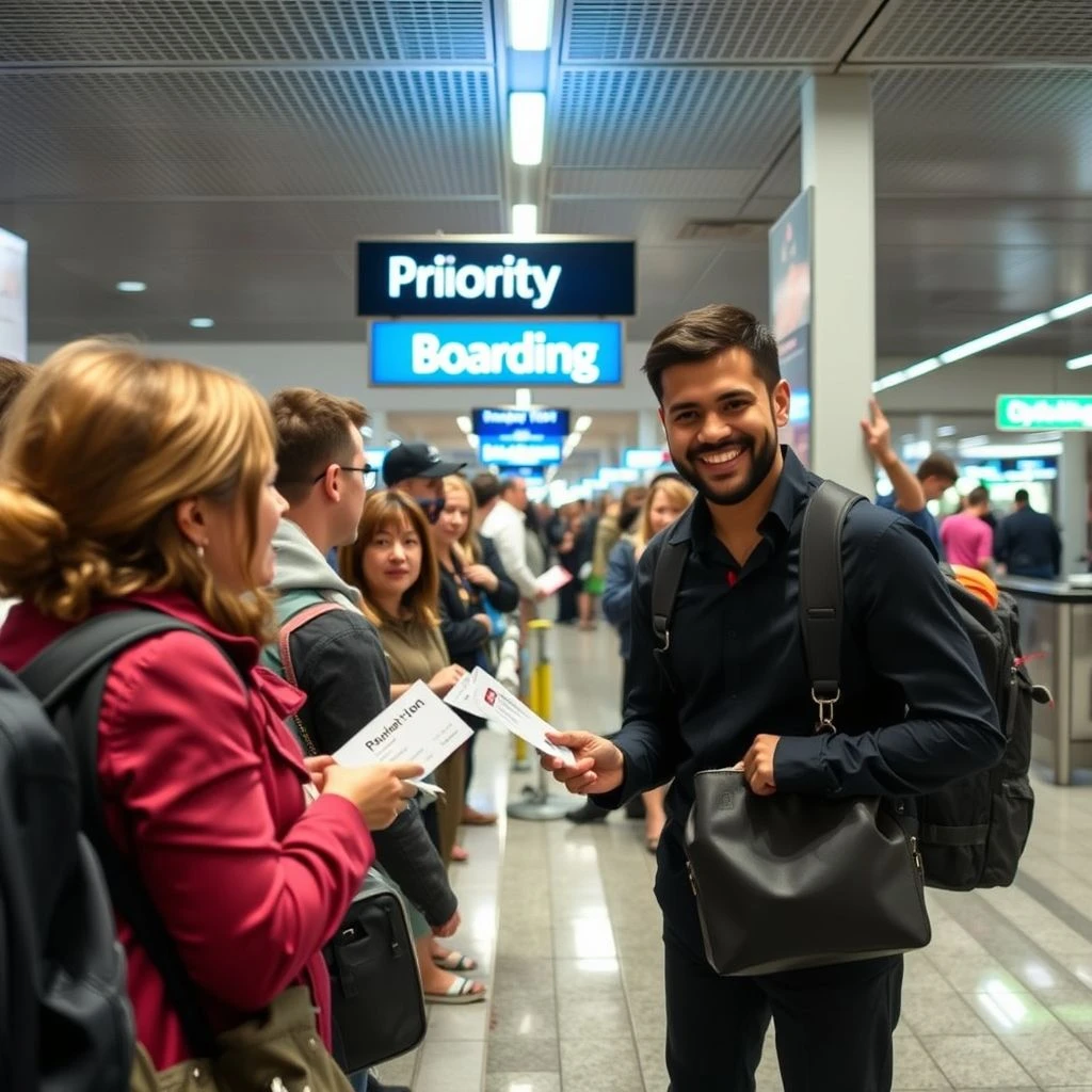 Comprendre et utiliser le syntagme nominal: Priority Boarding