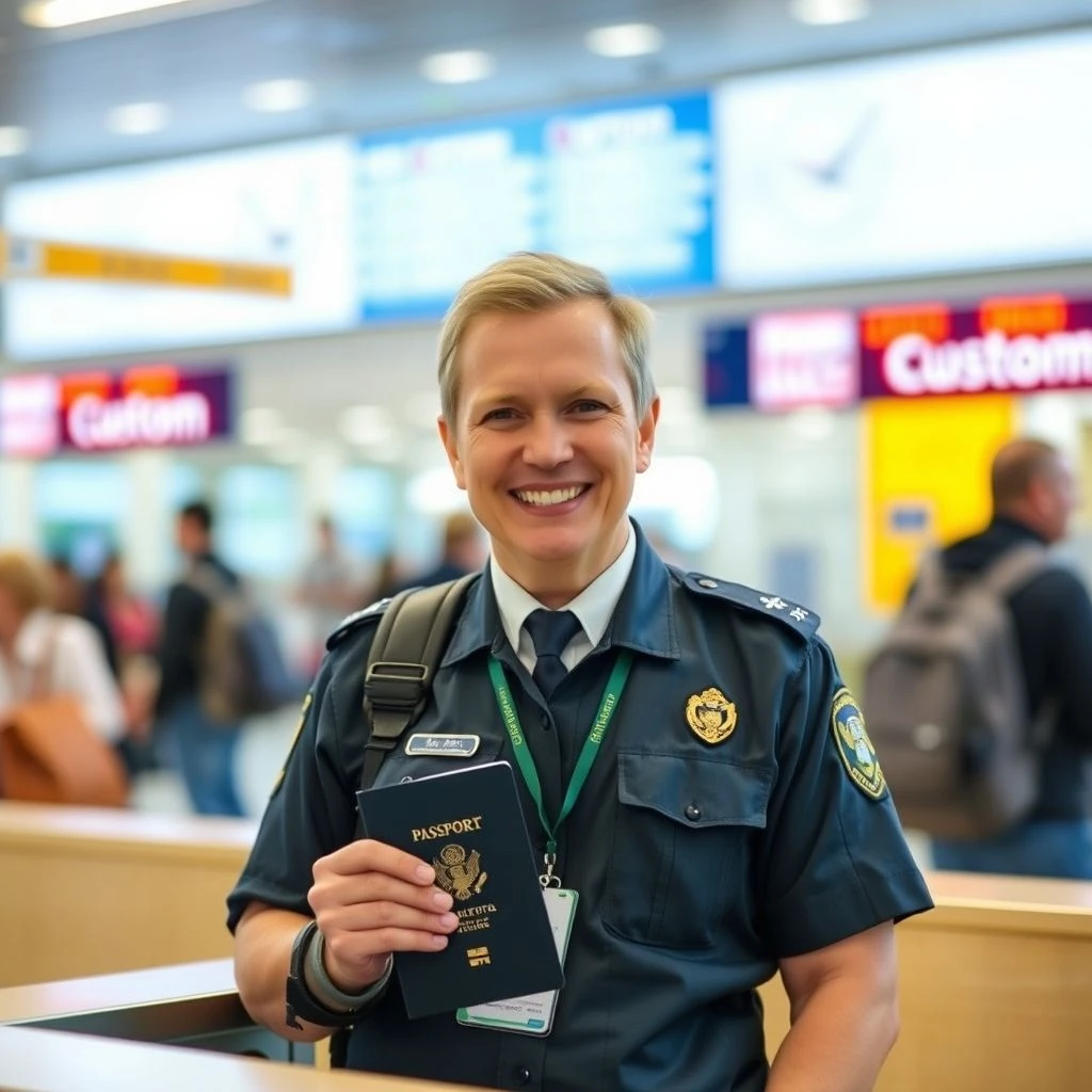 Comprendre le groupe nominal : a customs officer - Signification et utilisation