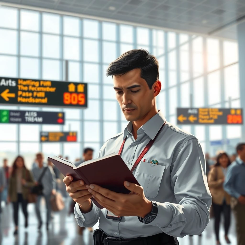 Comprendre et utiliser la phrase nominale an immigration officer