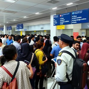 Comprensión y uso de la frase nominal: a passport control