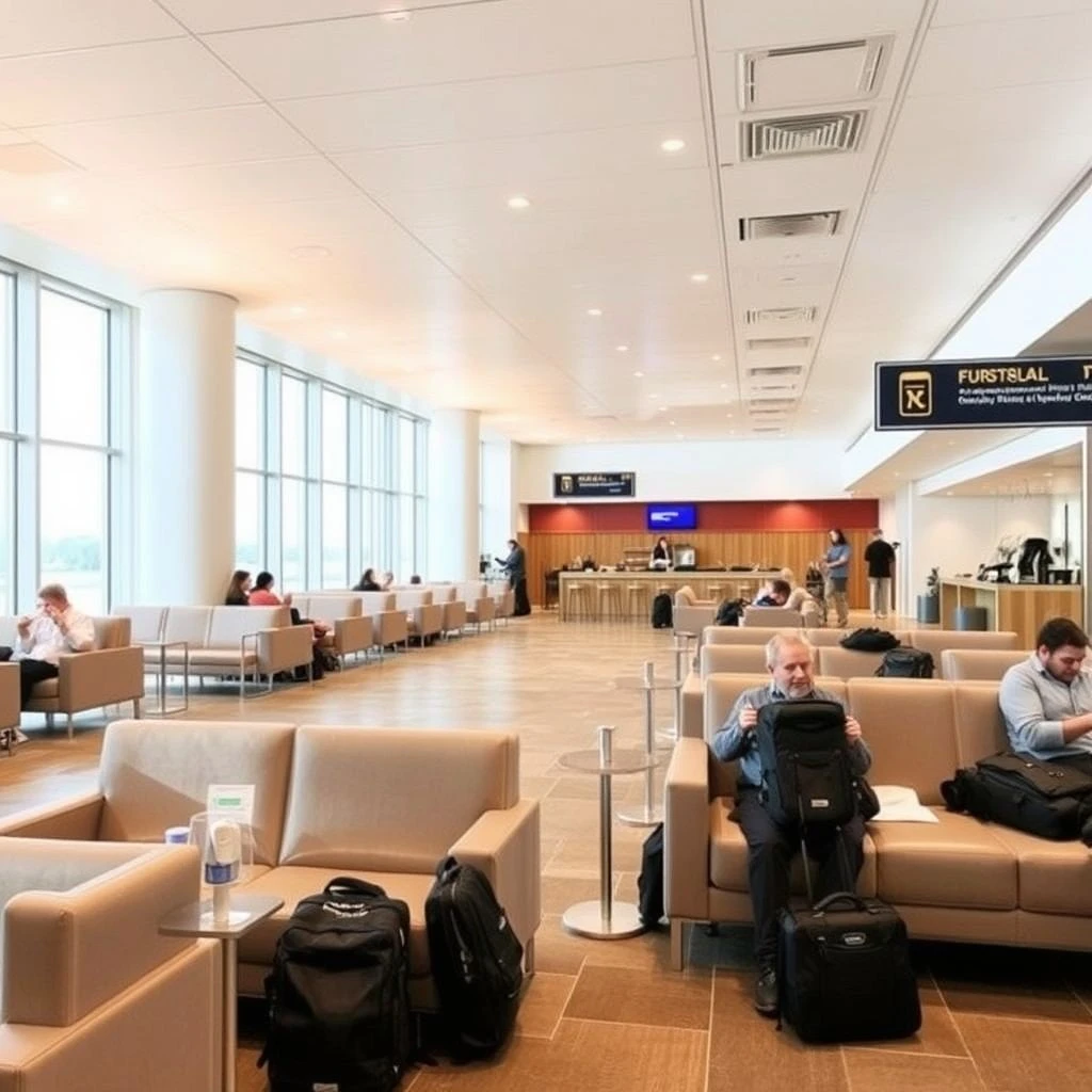 An Airport Lounge verstehen und verwenden: Bedeutung, Grammatik, Übungen