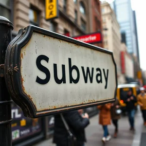 Das Verständnis und der Gebrauch: 'a subway station' Nominalphrase