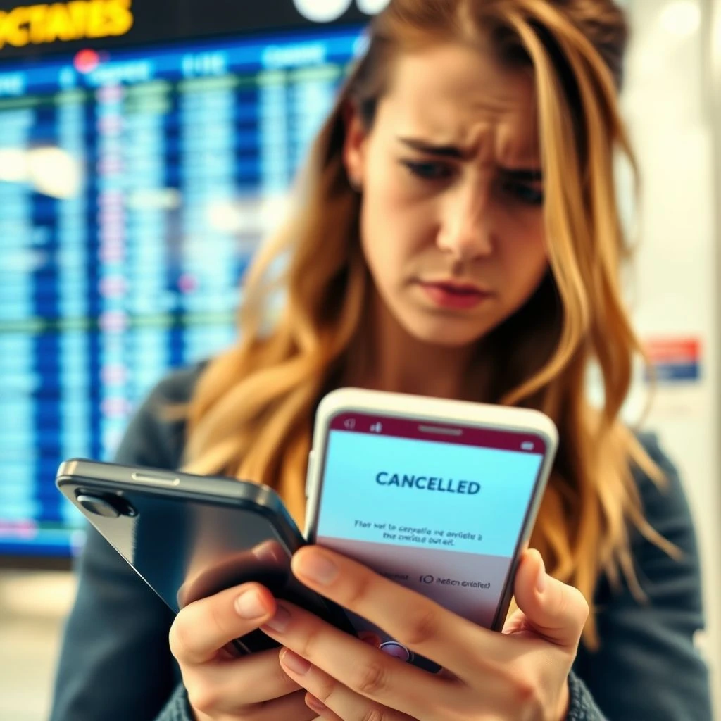 理解和使用名词短语：掌握 a flight cancellation 的用法