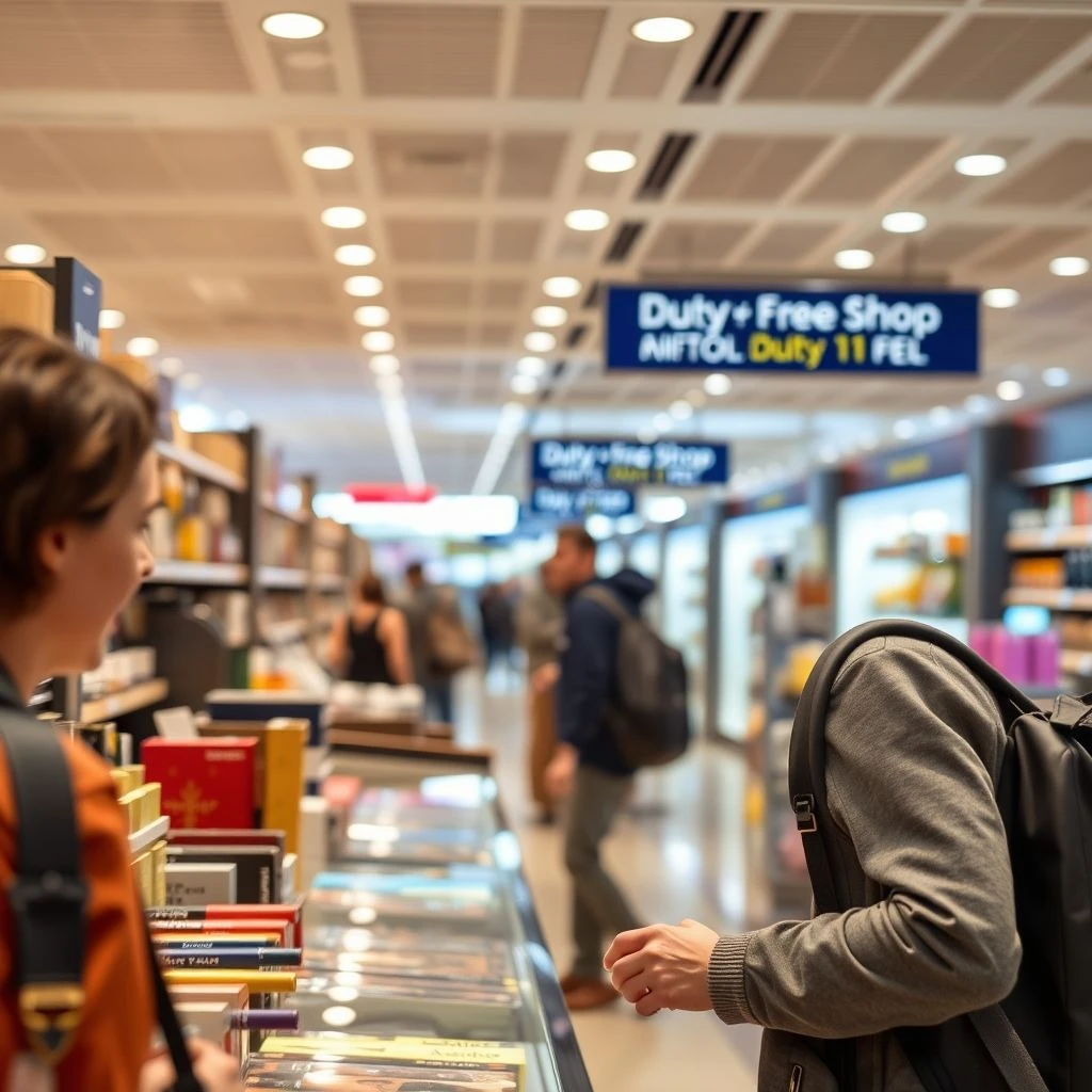 理解与使用英语名词短语：a duty-free shop 指南