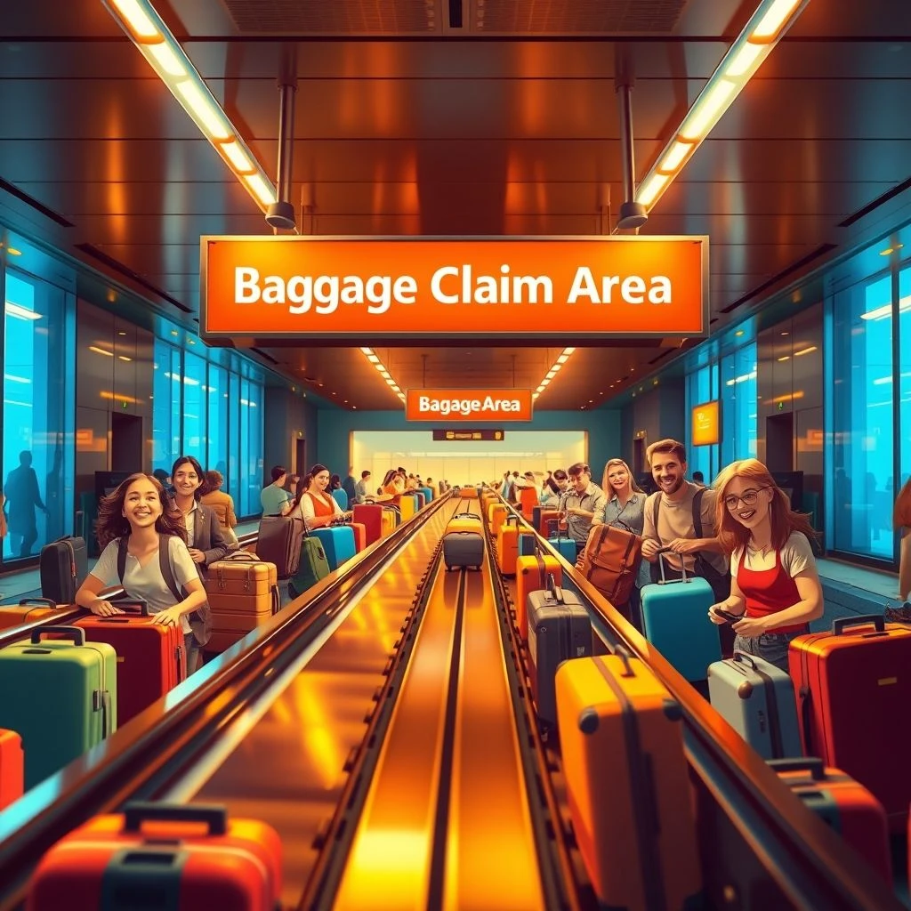 理解与使用名词短语：the baggage claim area完全指南