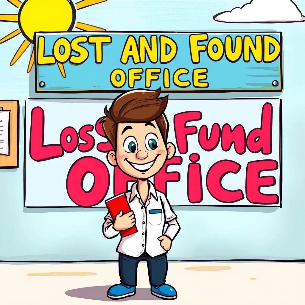 名詞句「the lost and found office」の理解と使い方：意味、文法、練習