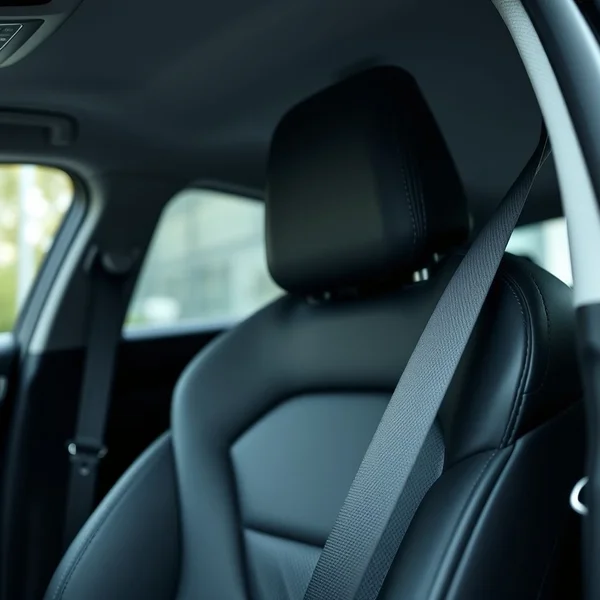 Using the noun phrase a seat belt in English
