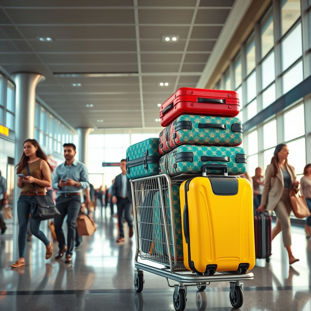 Memahami dan Menggunakan Frasa Kata Benda: A Luggage Cart